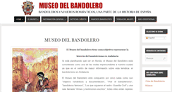 Desktop Screenshot of museobandolero.com